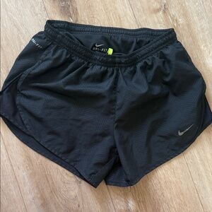 Nike Black Women's Athletic Running Shorts with Dri-FIT